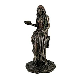 【中古】【輸入品・未使用】Resin Statues Pythia The OracleのDelphi at the Temple ofアポロBronzed Statue 4.5?X 10?X 4.5インチブロンズモデル# wu76886?a4