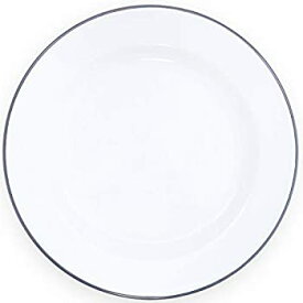 【中古】【輸入品・未使用】Enamelware???Set of 4?Dinner Plates V20GRY-4