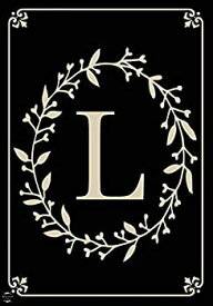 【中古】【輸入品・未使用】Briarwood Lane Classic Monogram Letter L Garden Flag Everyday 12.5" x 18" [並行輸入品]