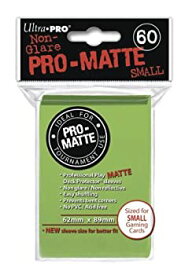 【中古】【輸入品・未使用】Ultra Pro Deck Protector - 60 Pro-Matte Lime Green Small Size Sleeves - Japanese Size by Ultra Pro [並行輸入品]
