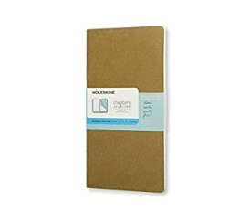 【中古】【輸入品・未使用】Moleskine Chapters Journal, Slim Medium, Dotted, Tawny Olive, Soft Cover (3.75 x 7) [並行輸入品]