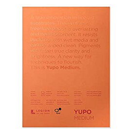 【中古】【輸入品・未使用】Legion Yupo Polypropylene Pad, 5 X 7 inches, Medium 74lb, 10 Sheets (L21-YUP197WH57) [並行輸入品]