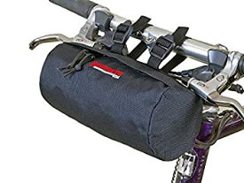 【中古】【輸入品・未使用】Bushwhacker Waco Black - Bicycle Handlebar & Seat Bag Cycling Pack Bike Cylinder Saddle Bag Frame Rear Front Accessories Snowmobile 商