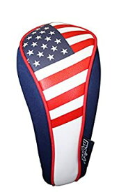 【中古】【輸入品・未使用】Majek USA Patriot Golf Hybrid Head Cover Universal U.S.A Neoprene Style Patriotic Headcover [並行輸入品]