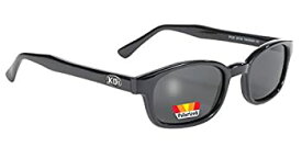 【中古】【輸入品・未使用】Pacific Coast Original KD's Polarized Biker Sunglasses (Black Frame/Dark Grey Lens) 商品カテゴリー: サングラス [並行輸入品]