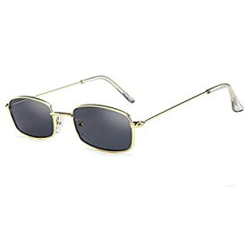 【中古】【輸入品・未使用】Azoxus Small Metal Frame Square Sunglasses Non Polarized Lens 商品カテゴリー: サングラス [並行輸入品]