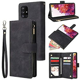 【中古】【輸入品・未使用】CHICASE Wallet Case for Galaxy S20 FE 5G(2020),Samsung S20 FE Case,Leather Handbag Zipper Pocket Card Holder Slots Wrist Strap Flip Pro