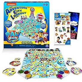 【中古】【輸入品・未使用】Paw Patrol Adventure City Lookout Game Bundle ~ Paw Patrol Board Game for Kids with Pop Up Stickers and More | Paw Patrol Toys (Paw Pat