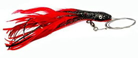 【中古】【輸入品・未使用】DOLPHIN RIG? 7/0 WIRE RIGGED,RED/BLACK,6 1/2" / 2 OZ [並行輸入品]