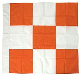 【中古】【輸入品・未使用】Safety Flag APF2G 36 by 36 Airport Flag, Orange and White [並行輸入品]
