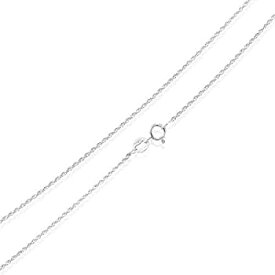 【中古】【輸入品・未使用】Sea of Ice Sterling Silver 1mm Loose Rope Link Chain Necklace for Women, Size 14 inch - 36 inch Italy 商品カテゴリー: レディース ネック