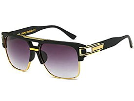 【中古】【輸入品・未使用】Allt Square Aviator Large Fashion Sunglasses For Men Women Goggle Alloy Frame Glasses 商品カテゴリー: サングラス [並行輸入品]