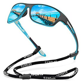 【中古】【輸入品・未使用】KUGUAOK Polarized Sports Sunglasses for Men Driving Cycling Fishing Sun Glasses 100% UV Protection Goggles 商品カテゴリー: サングラス [