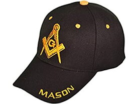 【中古】【輸入品・未使用】AborenCo Freemason Mason Lodge Symbol Adjustable 3D Embroidery Baseball Cap Hat 商品カテゴリー: 帽子 [並行輸入品]