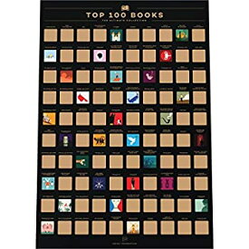 【中古】【輸入品・未使用】Enno Vatti 100 Books Scratch Off Poster - Top Reads of All Time Bucket List (16.5 inch x 23.4 inch) 商品カテゴリー: ポスター [並行輸入