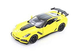 【中古】【輸入品・未使用】Showcasts 2019 Chevy Corvette ZR1 Hardtop, Yellow 79356YL - 1/24 Scale Diecast Model Toy Car 商品カテゴリー: ダイキャスト [並行輸入品]