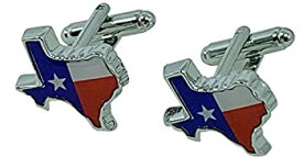 【中古】【輸入品・未使用】Texas Flag in Shape of Texas Cufflinks (one pair of two cufflinks) (商品カテゴリー : カフス) [並行輸入品]