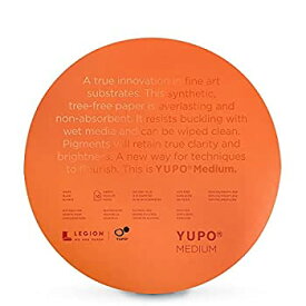 【中古】【輸入品・未使用】Legion Yupo Polypropylene Round Pad, Medium 74lb, 12 inches, 10 Sheets (L21-YUP197WH12C) 商品カテゴリー: 画用紙 [並行輸入品]