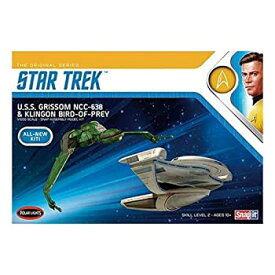 【中古】【輸入品・未使用】1/1000 Star Trek U.S.S. Grissom and Klingon Bird Of Prey Plastic Model Kit [並行輸入品]