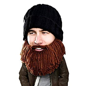 【中古】【輸入品・未使用】Beard Head Barbarian Vagabond Beanie - Funny Knit Hat and Fake Beard Costume 商品カテゴリー: 帽子 [並行輸入品]