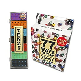 【中古】【輸入品・未使用】Tenzi Dice Party Game with 77 Ways to Play - 6 Sets of 10 Colored Dice with 77 Card Game Add-On (Colors May Vary) [並行輸入品]