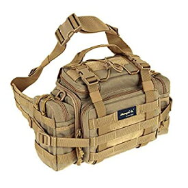 【中古】【輸入品・未使用】SHANGRI-LA Tactical Assault Gear Sling Pack Range Bag Hiking Fanny Pack Waist Bag Shoulder Backpack EDC Camera Bag MOLLE Modular Deploy