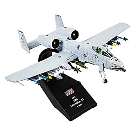 【中古】【輸入品・未使用】Busyflies 1:100 A-10 Thunderbolt II Warthog Attack Fighter Plane Model Diecast Military Airplane Model for Collection and Gift(A-10) [