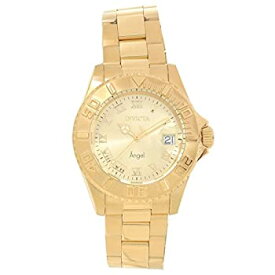 【中古】【輸入品・未使用】[インヴィクタ]Invicta 腕時計 Angel 18K Gold Plated Steel Champagne Dial 16849 レディース [並行輸入品]