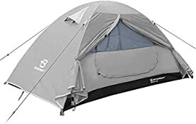 【中古】【輸入品・未使用】Bessport Backpacking Tent for 2 Person, Lightweight Camping Tent with Two Doors Easy Setup Waterproof Tent for Outdoor, Hiking Mountain