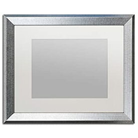 【中古】【輸入品・未使用】Trademark Fine Art Heavy Duty 16x20 Silver Picture Frame with 11x14 White Mat 商品カテゴリー: 額 フレーム [並行輸入品]