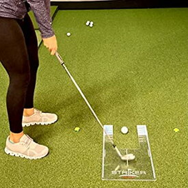【中古】【輸入品・未使用】The Striker 3000 Golf Training Aid - Improve Ball Striking - Helps Player Monitor Ball Position, Swing Path, and Angle of Attack 商品カ