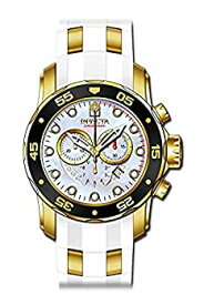 【中古】【輸入品・未使用】[インヴィクタ]Invicta 腕時計 Pro Diver Chronograph Mother of Pearl White Polyurethane Watch 20289 メンズ [並行輸入品]