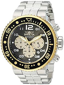 【中古】【輸入品・未使用】Invicta Men's Pro Diver Quartz Watch with Stainless-Steel Strap, Silver, 22 (Model: 25075) [並行輸入品]