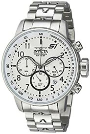 【中古】【輸入品・未使用】Invicta Men's S1 Rally Quartz Watch with Stainless-Steel Strap, Silver, 22 (Model: 23078) [並行輸入品]