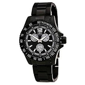 【中古】【輸入品・未使用】Invicta 7012 Men's Signature II Black Dial Black IP Steel Quartz Watch [並行輸入品]