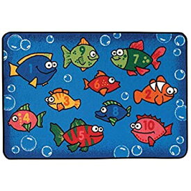 【中古】【輸入品・未使用】Carpets for Kids Something Fishy Kid$ Value Rug - 4ft x 6ft 商品カテゴリー: ラグ カーペット [並行輸入品]