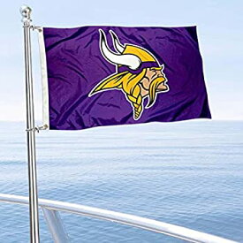 【中古】【輸入品・未使用】Minnesota Vikings Boat and Golf Cart Flag