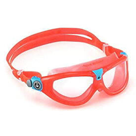 【中古】【輸入品・未使用】Aqua Lung Kid's Seal Obsession Goggles with Clear Lens, Red