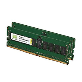 【中古】【輸入品・未使用】16GB (2x8GB) DDR4-2666MHz PC4-21300 ECC RDIMM 1Rx4 1.2V Registered Memory for Server/Workstation