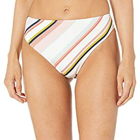 【中古】【輸入品・未使用】Roxy Women's Print Beach Classics Fashion Full Swim Bottom, Bright White Oriental Stripe S, M