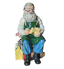 【中古】【輸入品・未使用】Lenox Bonded Porcelain Toymaker Santa Figurine, Thomas Nast Santa