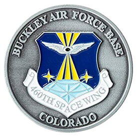 【中古】【輸入品・未使用】アメリカ空軍 USAF バックリー空軍基地 AFB 460th スペースウィング コロラド州 チャレンジコイン