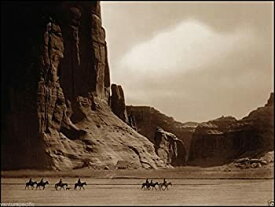 【中古】【輸入品・未使用】Canyon de Chelly : Edward S。Curtis : Circa 1904年: Fineジークレー印刷