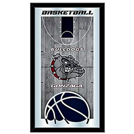 【中古】【輸入品・未使用】Gonzaga Bulldogs HBS NavyバスケットボールFramed Hangingガラス壁ミラー( 26?" x15?" )