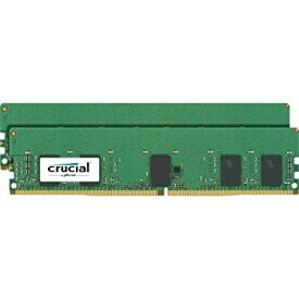 【中古】【輸入品・未使用】Crucial 16?GB Kit ( 8gbx2?) ddr4???2400?RDIMM???ct2?K8g4rfs824?a