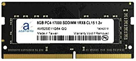 【中古】【輸入品・未使用】Adamanta 8GB (1x8GB) ノートパソコンメモリーアップグレード Acer Predator 17 G9-791-78VE DDR4 2133 PC4-17000 SODIMM 1Rx8 CL15 1.2v ノート