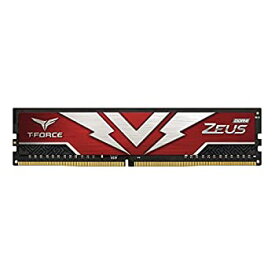 【中古】【輸入品・未使用】TEAMGROUP (チームグループ) T-Force Zeus DDR4 32GB 2666MHz (PC4 21300) CL19 デスクトップゲーミングメモリーモジュール RAM - TTZD432G2666H