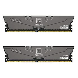 【中古】【輸入品・未使用】TEAMGROUP T-Create Expert オーバークロッキング 10L DDR4 32GB キット (2 x 16GB) 3200MHz (PC4 25600) CL14 デスクトップメモリーモジュール