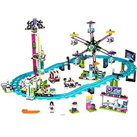 【中古】【輸入品・未使用】LEGO レゴブロックフレンズ 遊園地のジェットコースターキット（1124ピース）LEGO Friends 41130 Amusement Park Roller Coaster Building Kit