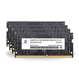 【中古】【輸入品・未使用】Adamanta 64GB (4x16GB) ノートパソコンメモリアップグレード Acer Predator 17 G9-792-71P5 DDR4 2133 PC4-17000 SODIMM 2Rx8 CL15 1.2v ノート